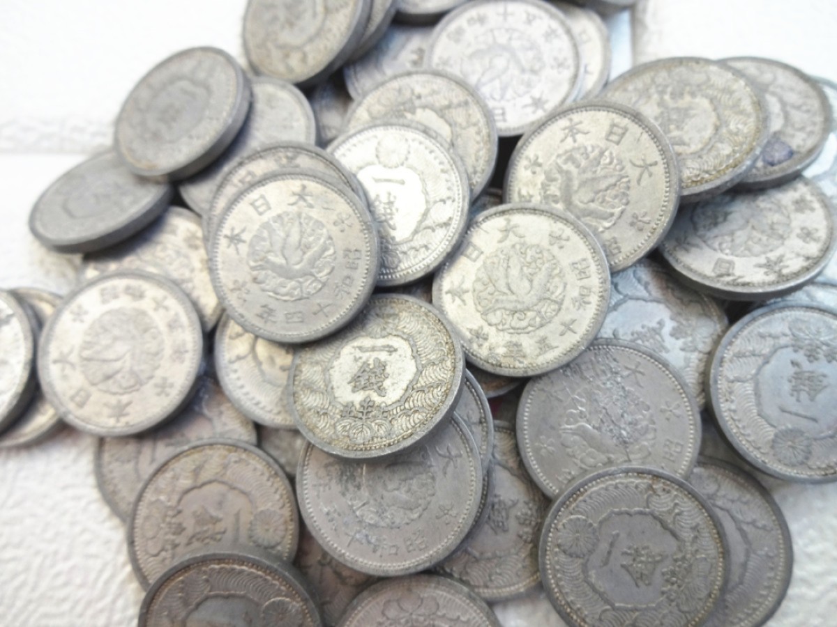 娃娃家-十月、第五场 日本1钱 和平鸽铝币- 60枚起拍