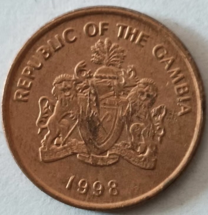 泡泡堂第148期  世界硬币专场（无押金，无佣金，捡漏，全场20包邮，偏远地区除外） 冈比亚一布图