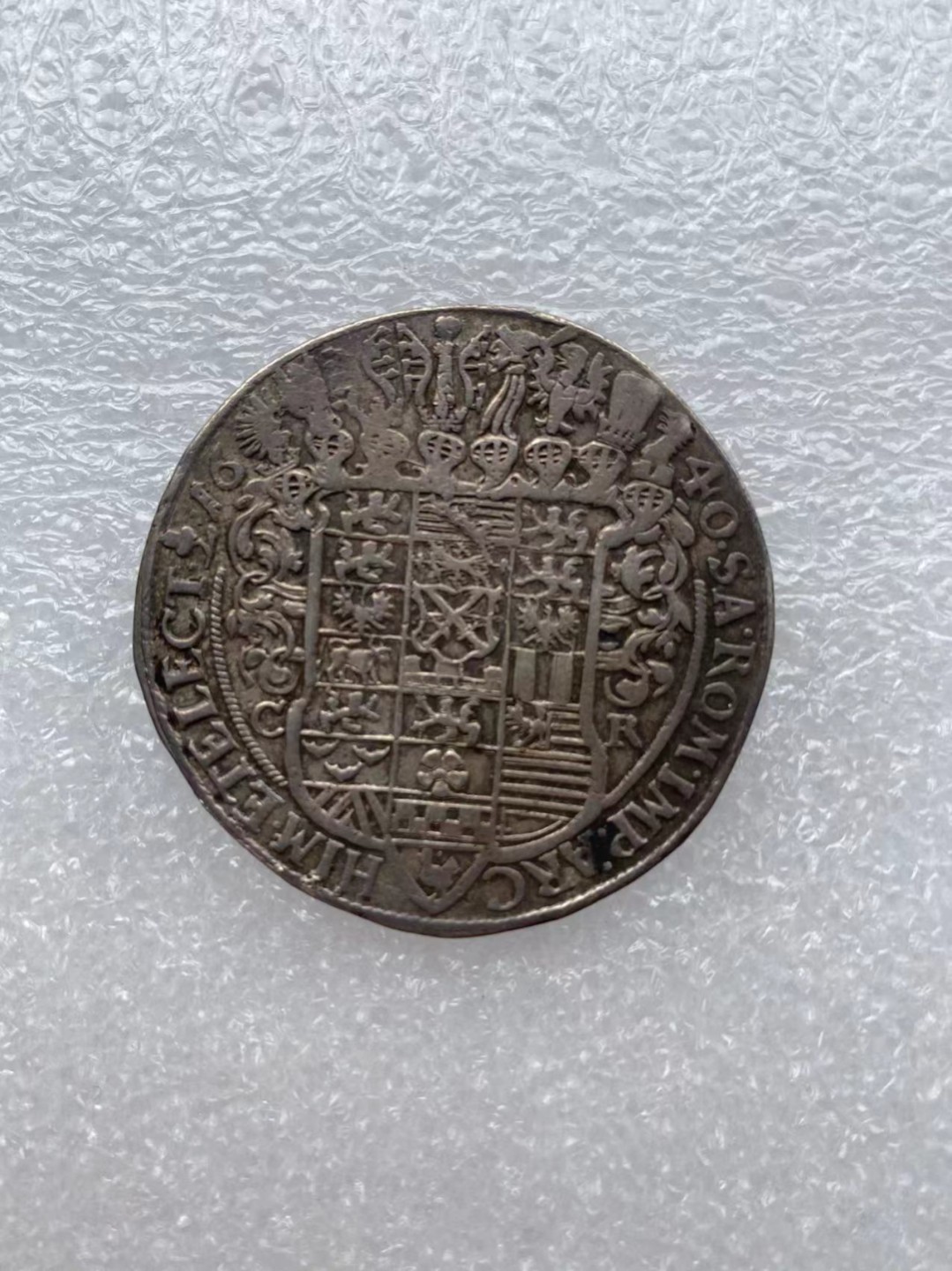 瓶子🏺第63期拍卖会 神圣罗马帝国1640年萨克森选帝侯持剑1泰勒大银币