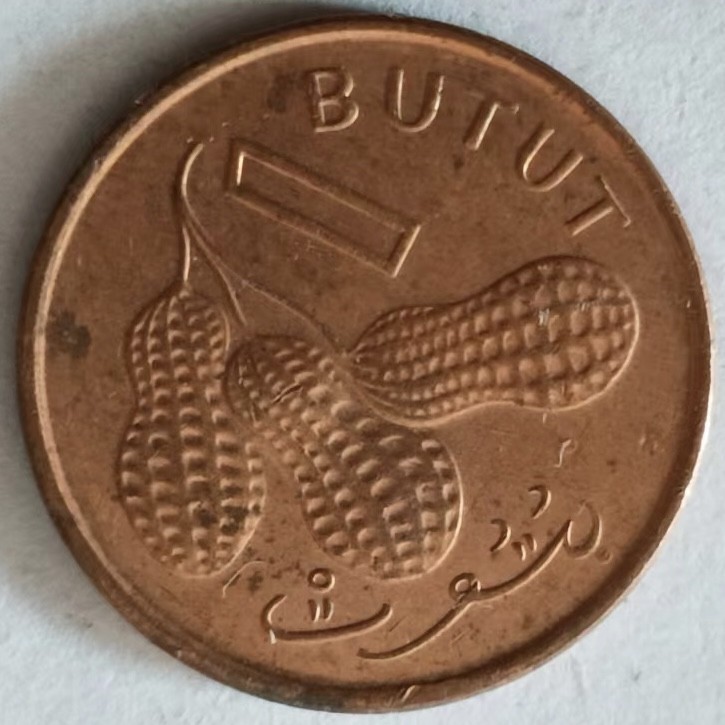 泡泡堂第148期  世界硬币专场（无押金，无佣金，捡漏，全场20包邮，偏远地区除外） 冈比亚一布图