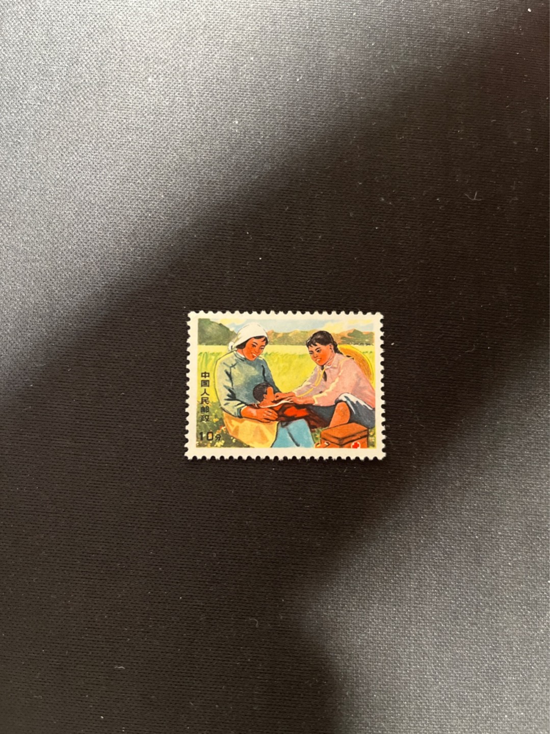 洪涛臻品 精选邮票限时拍卖第六十五期 文17  10分  一枚一组，版撕票，角软折，上品，喜欢不要错过！《ASG评级处于初级阶段，注意建仓便宜的版撕货，未来市场前景不可估量！！！！》