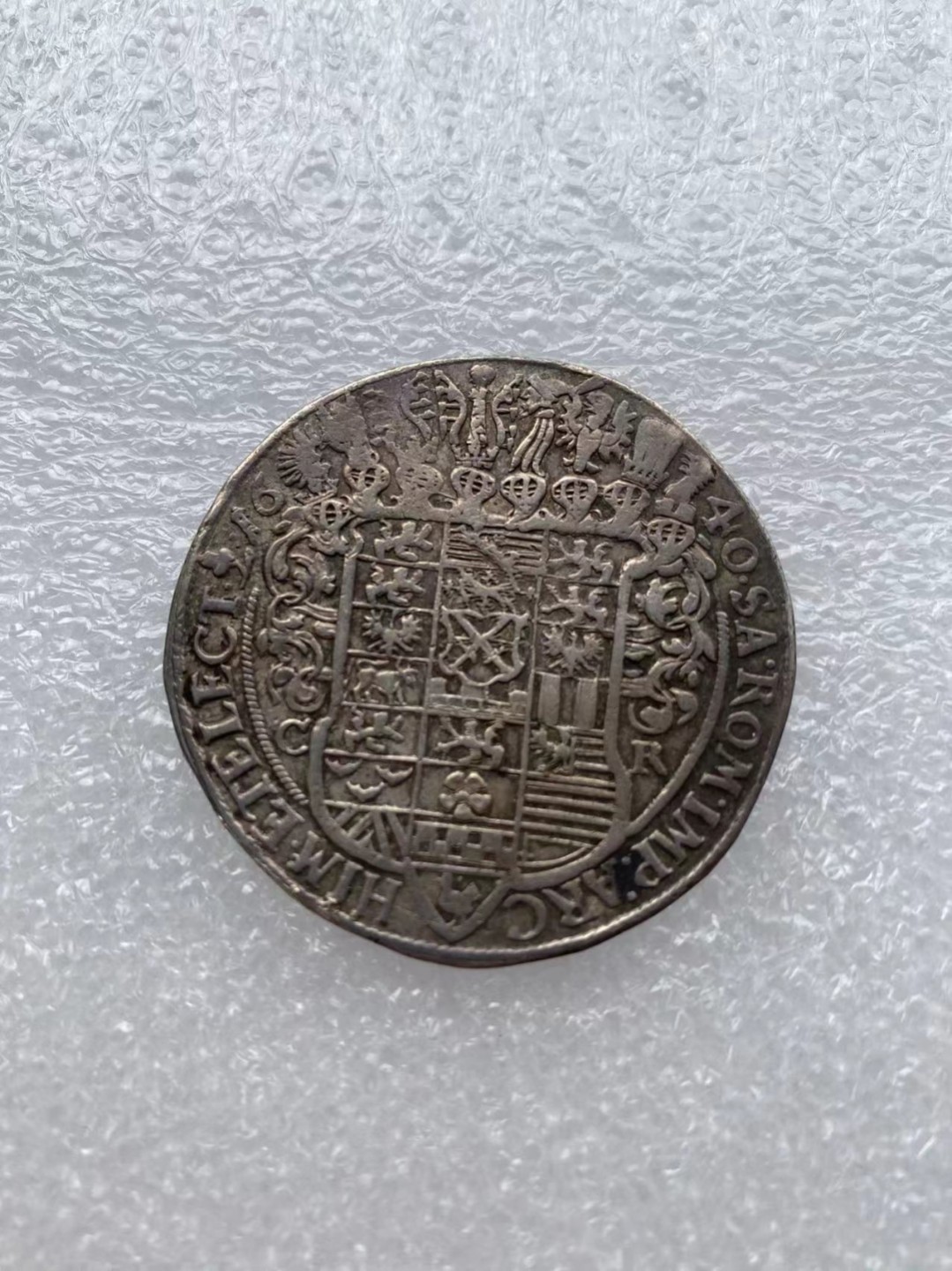 瓶子🏺第63期拍卖会 神圣罗马帝国1640年萨克森选帝侯持剑1泰勒大银币