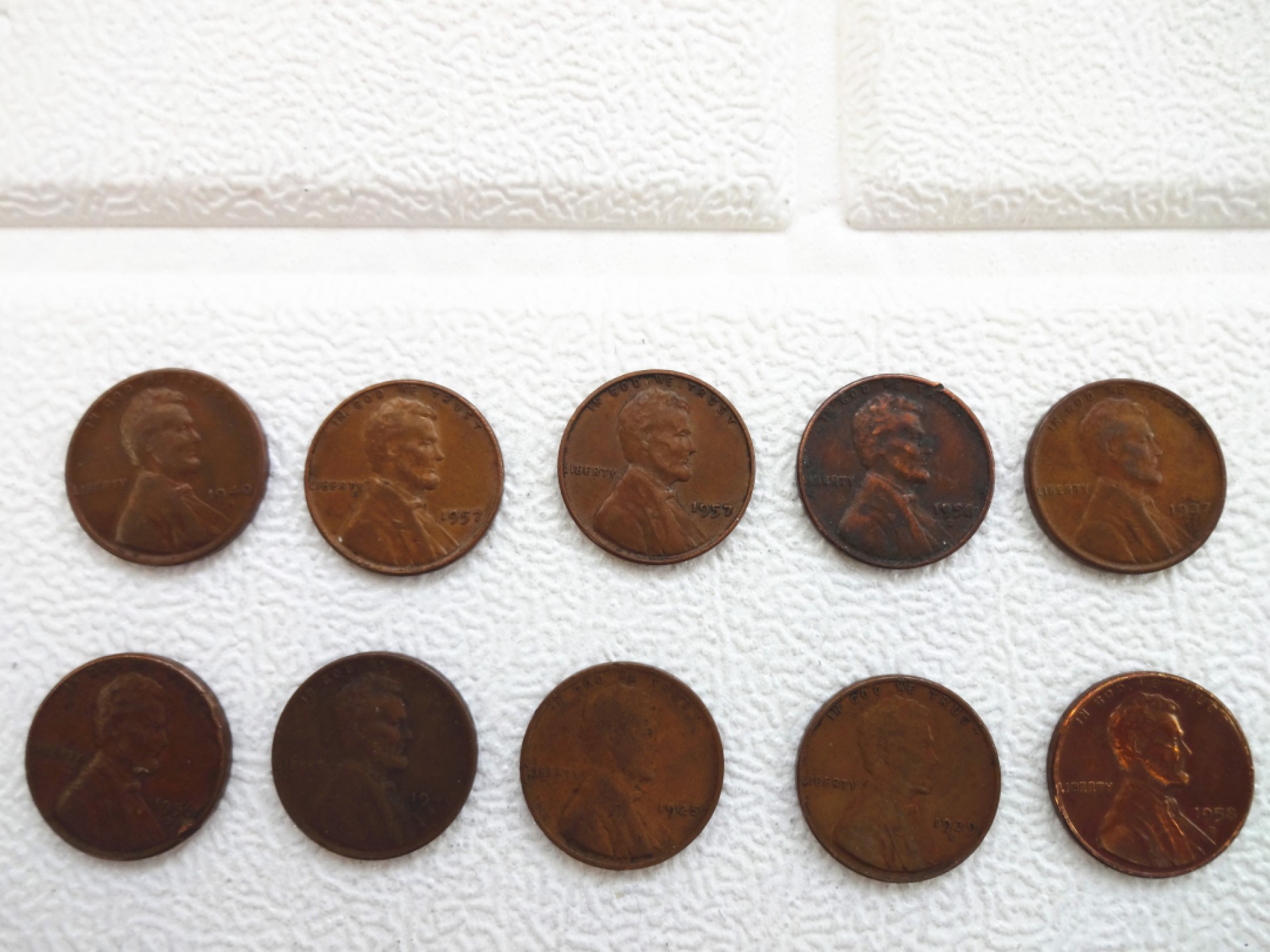 娃娃家-十月、第五场 美国1美分 麦穗版- 10枚起拍