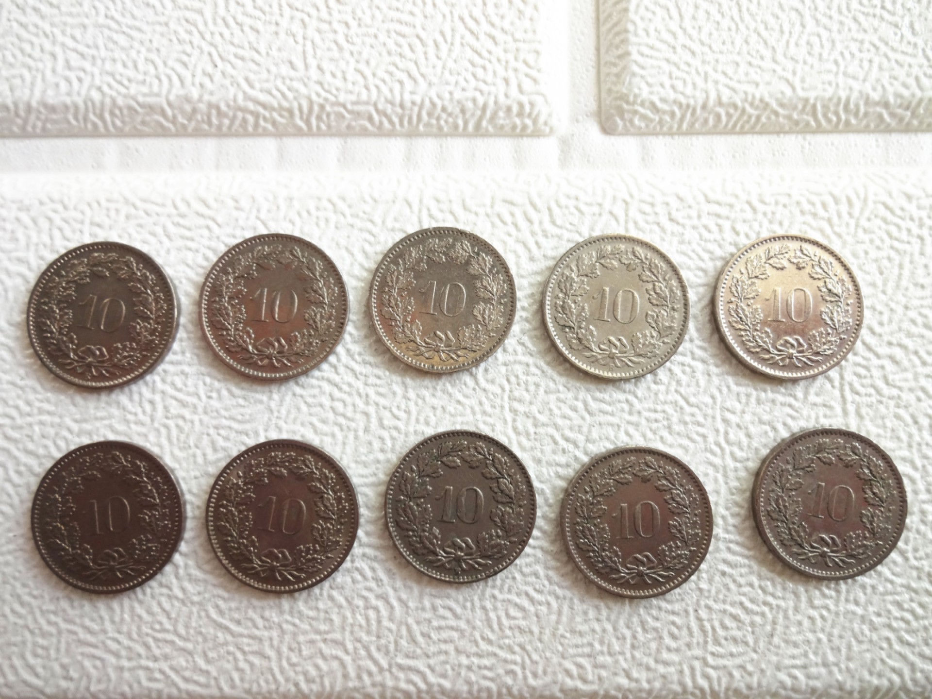 娃娃家-十月、第五场 瑞士5生丁-10枚