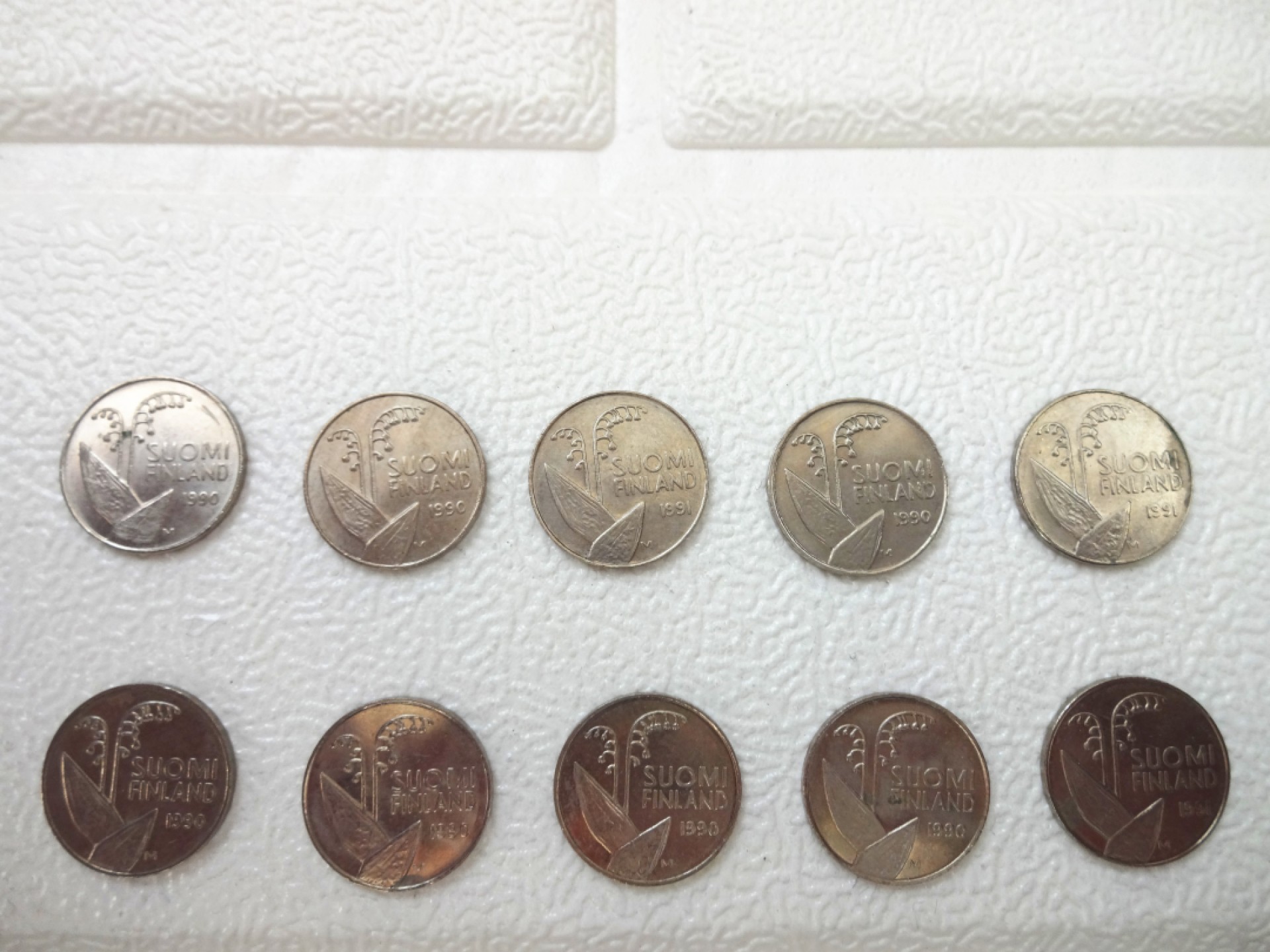 娃娃家-十月、第五场 芬兰10芬尼1组-10枚