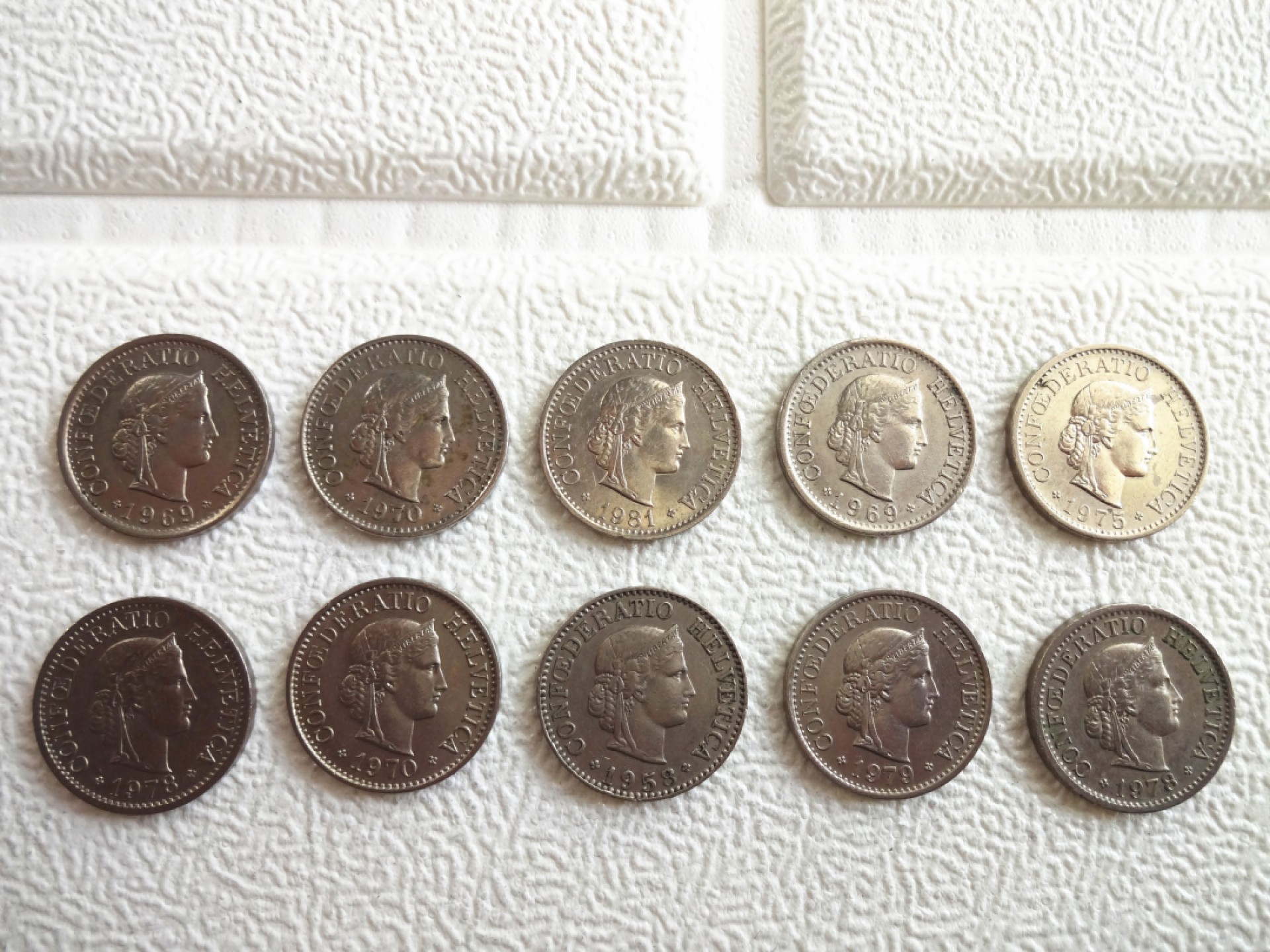 娃娃家-十月、第五场 瑞士5生丁-10枚