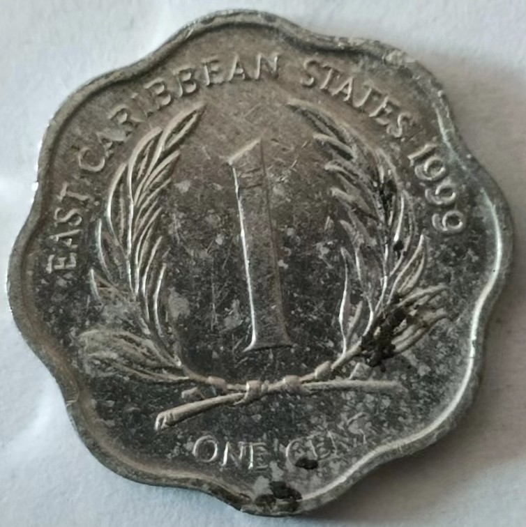 泡泡堂第129期  世界硬币专场（无押金，无佣金，捡漏，全场20包邮，偏远地区除外） 东加勒比一分