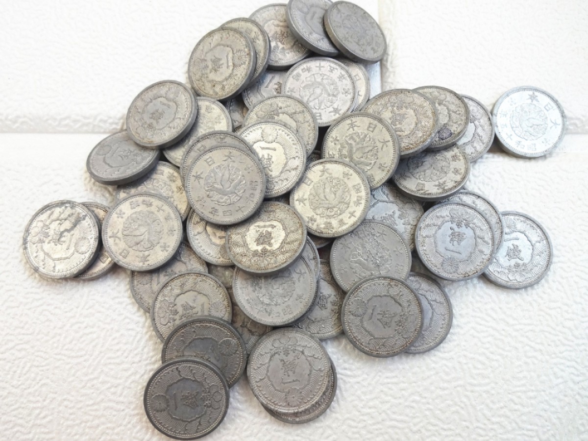 娃娃家-十月、第五场 日本1钱 和平鸽铝币- 60枚起拍