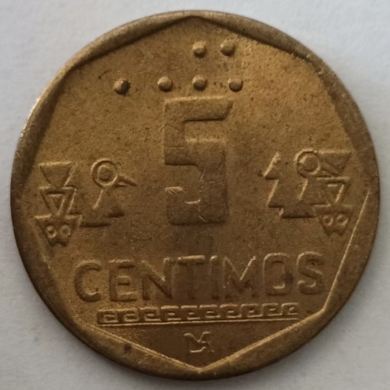 泡泡堂第129期  世界硬币专场（无押金，无佣金，捡漏，全场20包邮，偏远地区除外） 秘鲁五分