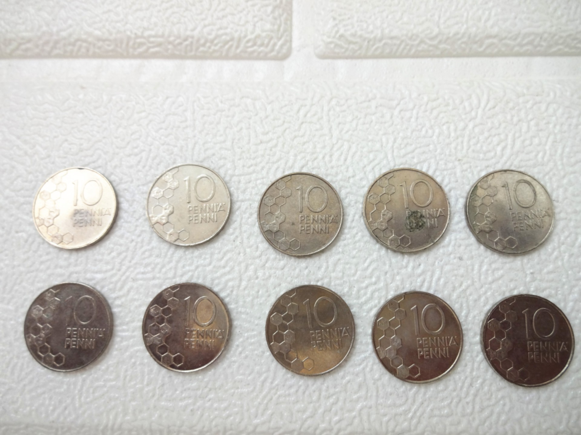 娃娃家-十月、第五场 芬兰10芬尼1组-10枚
