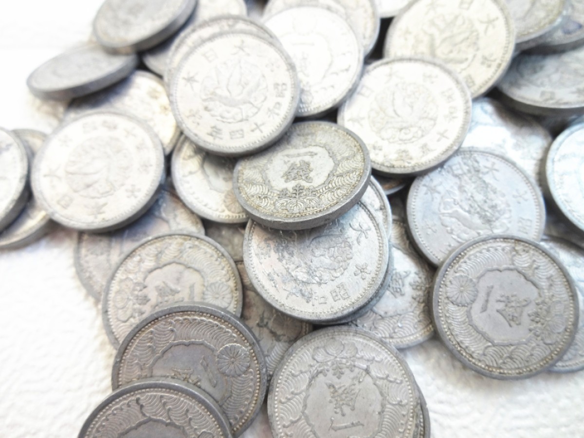 娃娃家-十月、第五场 日本1钱 和平鸽铝币- 60枚起拍