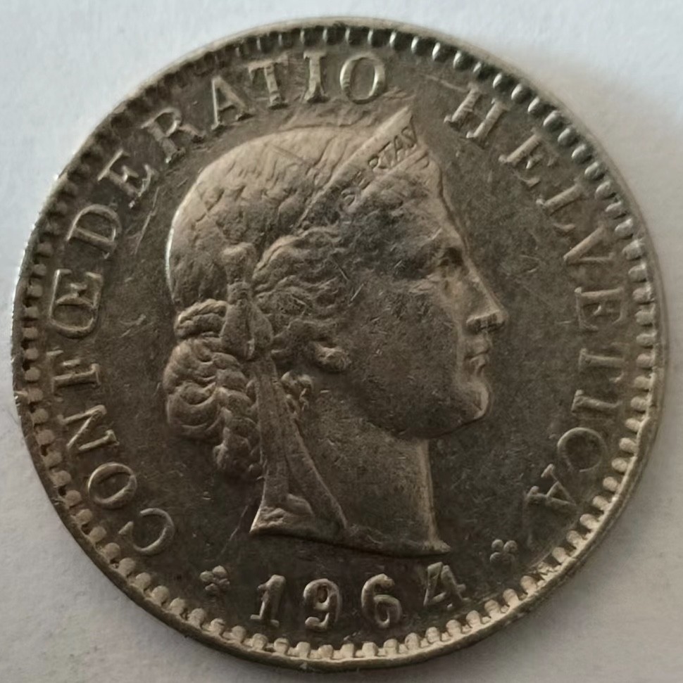 泡泡堂第129期  世界硬币专场（无押金，无佣金，捡漏，全场20包邮，偏远地区除外） 瑞士20分