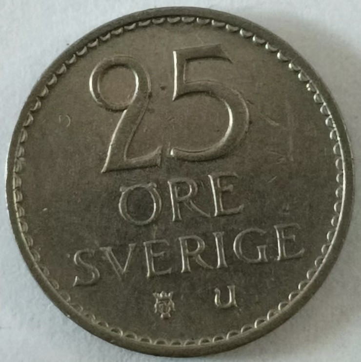 泡泡堂第130期  世界硬币专场（无押金，无佣金，捡漏，全场20包邮，偏远地区除外） 瑞典25欧尔