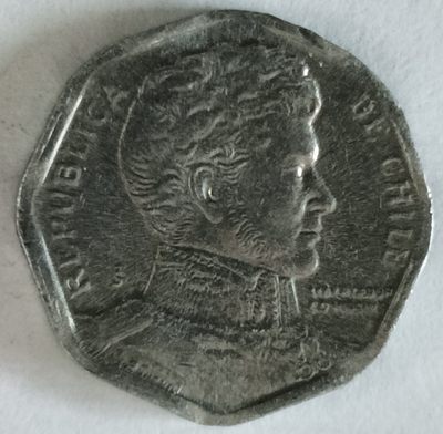 泡泡堂第130期  世界硬币专场（无押金，无佣金，捡漏，全场20包邮，偏远地区除外） - 智利一分