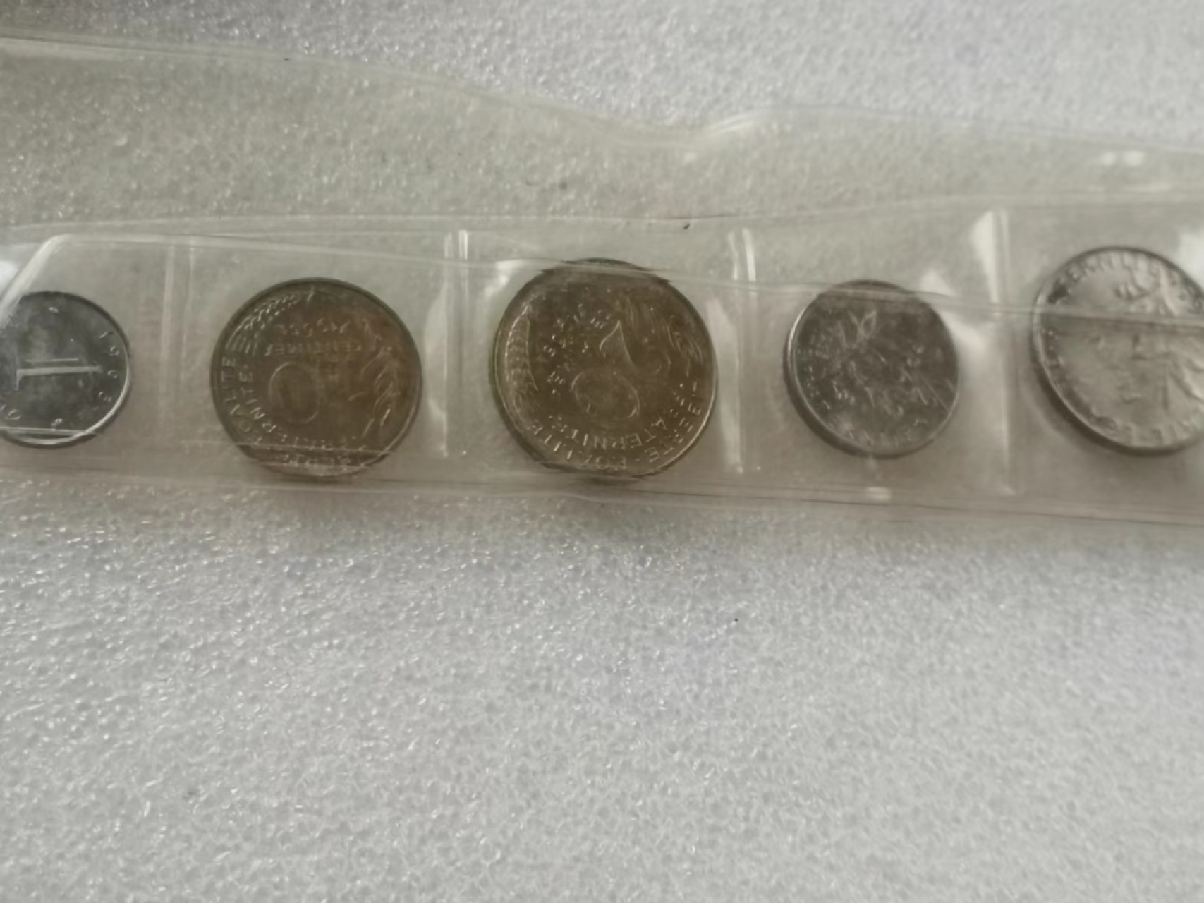 瓶子🏺第63期拍卖会 法国1965年7枚套2枚银币