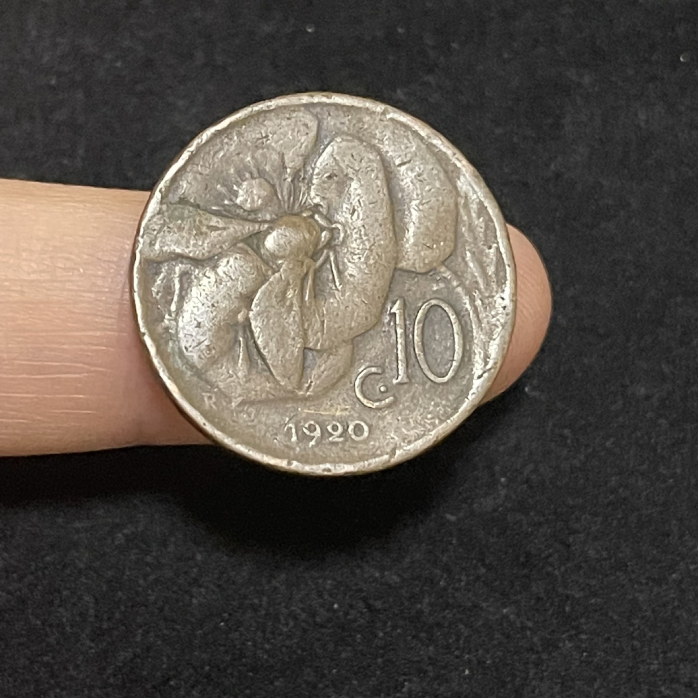 外国硬币0元起拍（17） 1920意大利10分