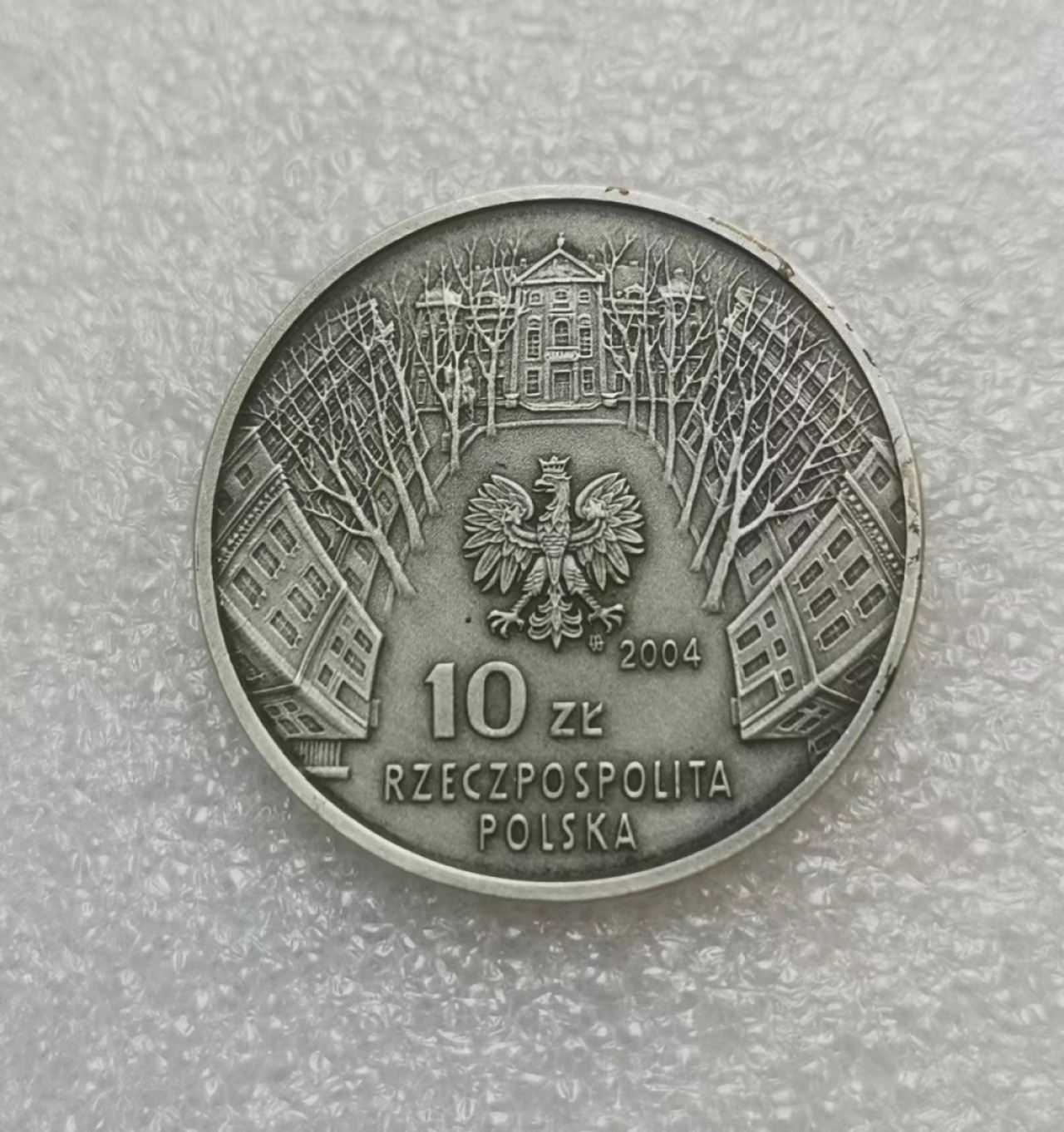 瓶子🏺第63期拍卖会 波兰2004华沙美术学院彩色仿古银币