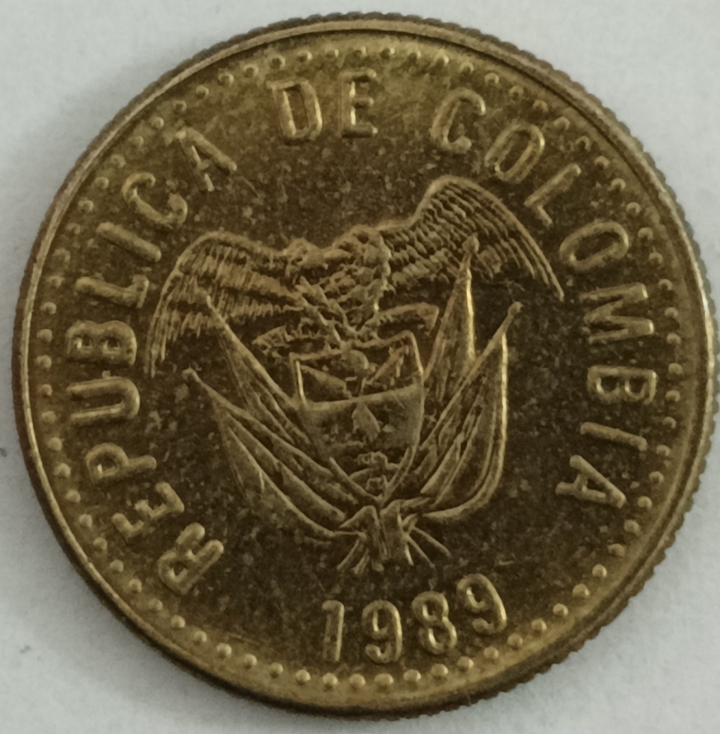 泡泡堂第130期  世界硬币专场（无押金，无佣金，捡漏，全场20包邮，偏远地区除外） 哥伦比亚5皮