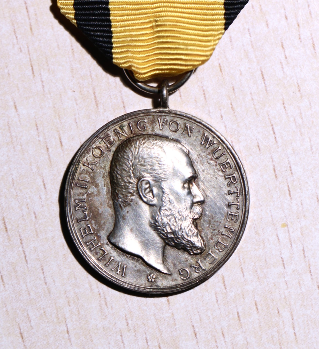 大猫徽章拍卖第206期 德国符滕堡王国银质军功奖章 瑞典银质奖章