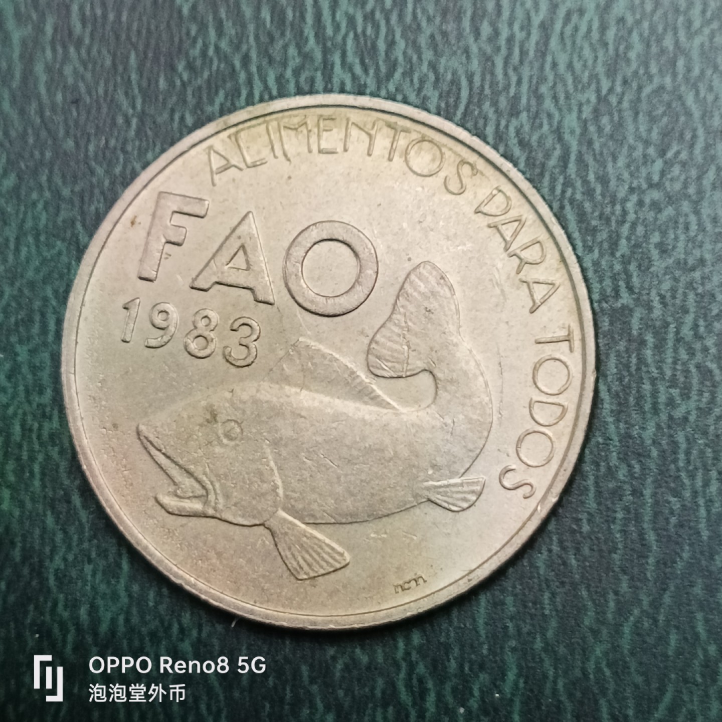 泡泡堂微拍第十四幕硬币，纸币，零佣金，零押金，满二十元包邮 葡萄牙少见大嘴鱼粮农币