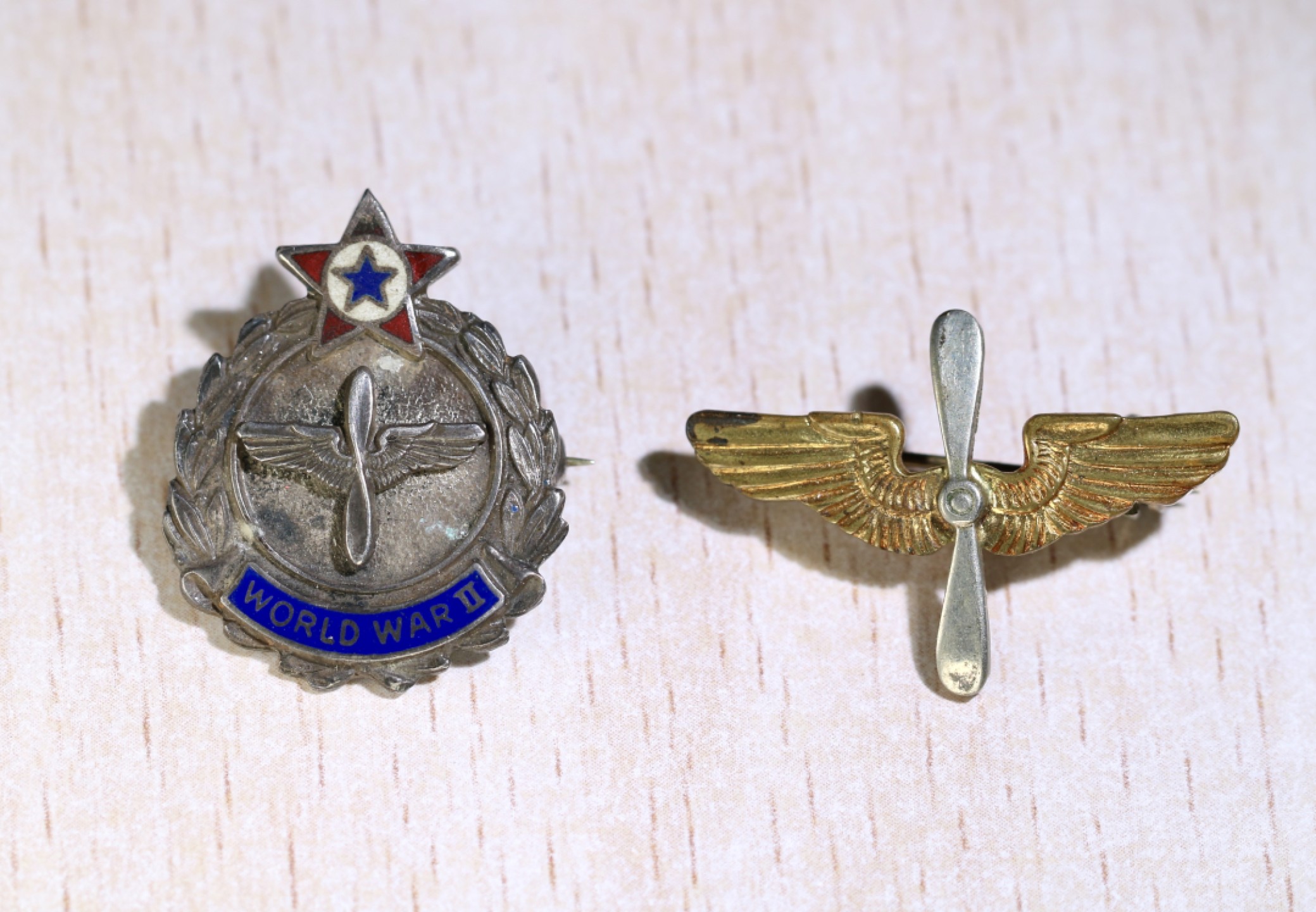 大猫徽章拍卖第206期 二战美军领花和二战纪念章