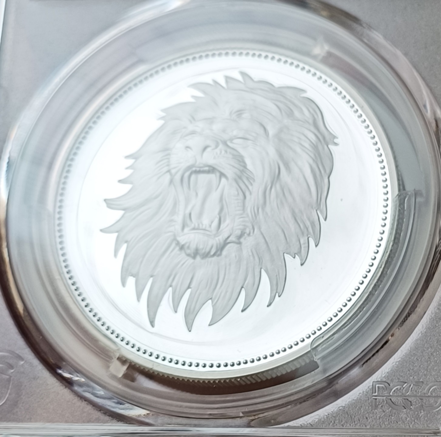 瓶子🏺第63期拍卖会 也门1969年骑狮子头PROOF银币