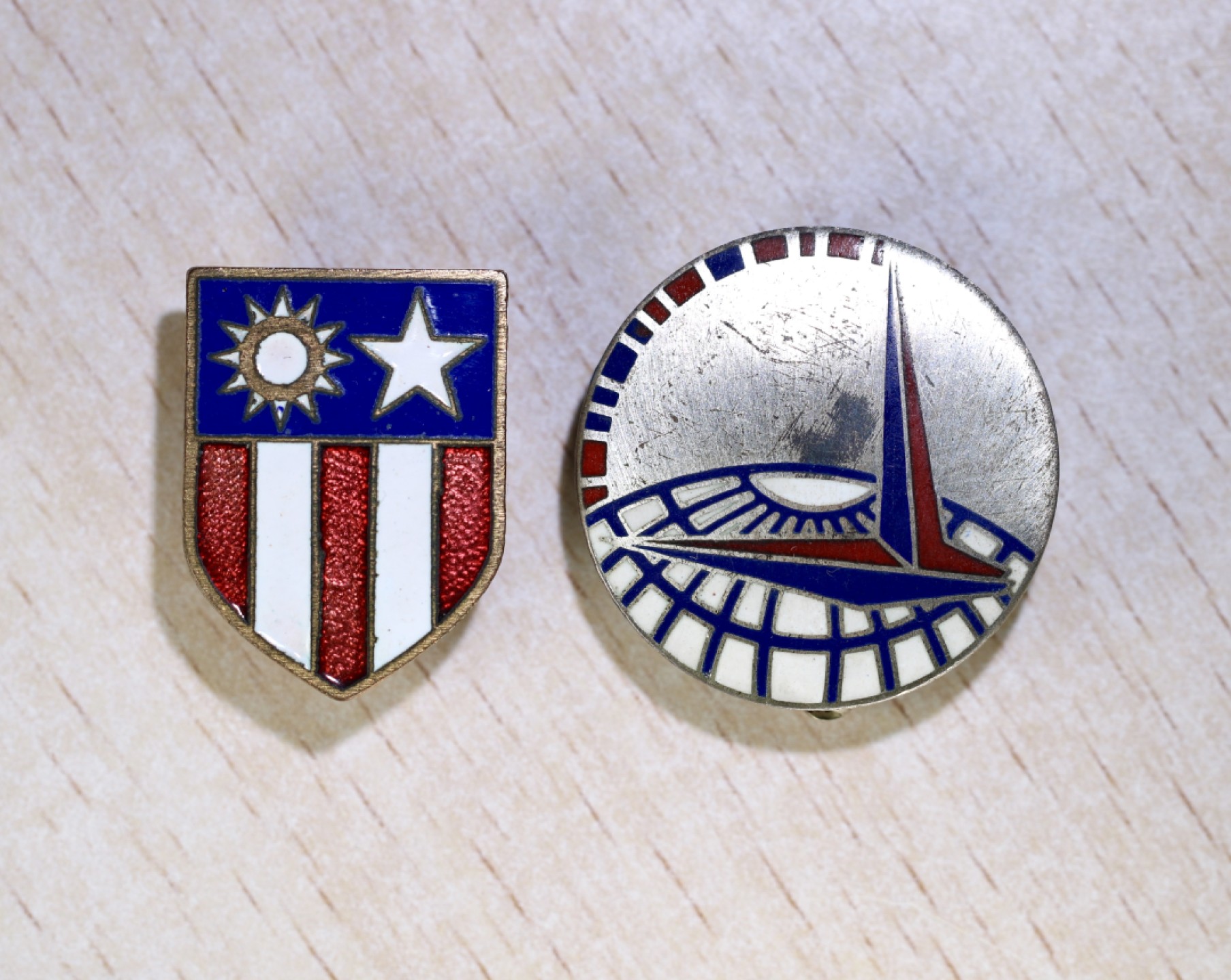 大猫徽章拍卖第206期 二战美军运输大队符号和CBI证章