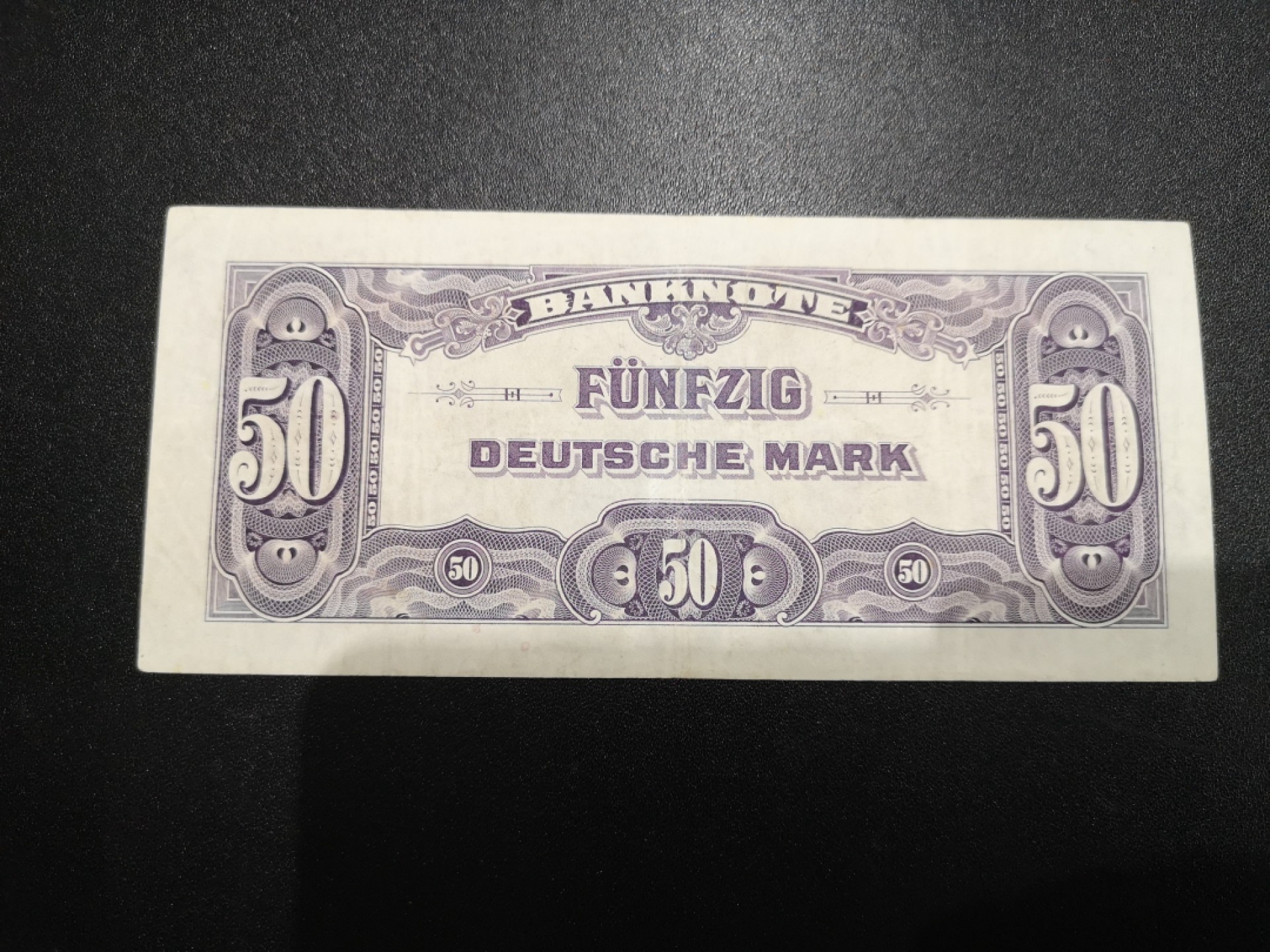 《外钞收藏家》第二百一十二期 1948年德国50马克 AU品相