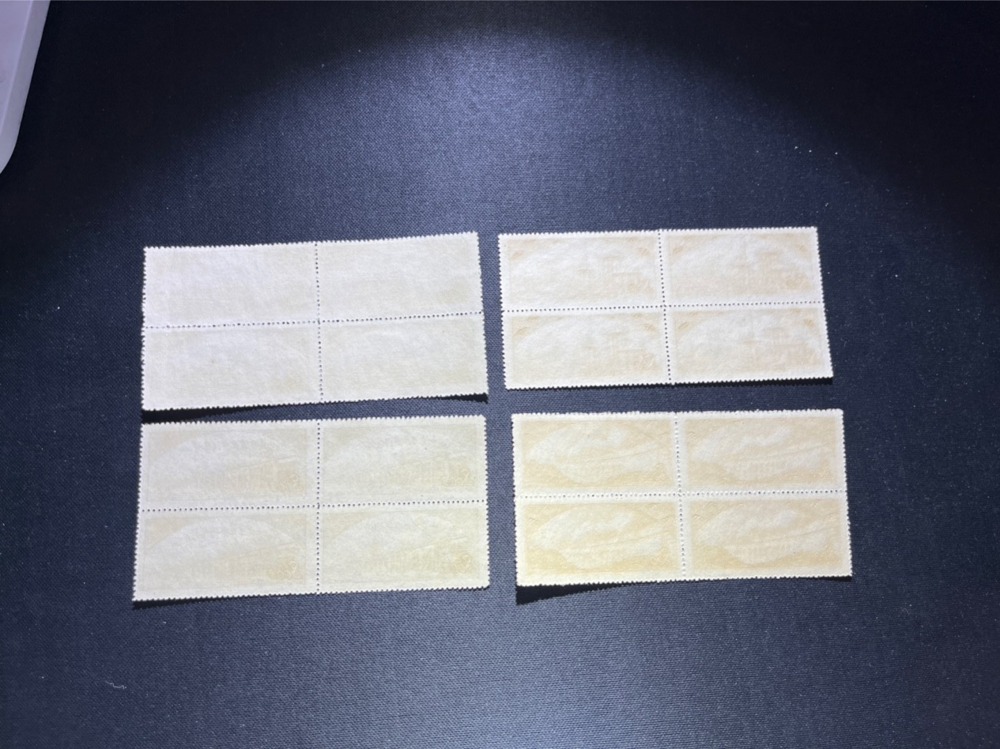 洪涛臻品 精选邮票限时拍卖第七十四期 特5建设四方连新全 几乎全品  极其轻微压痕