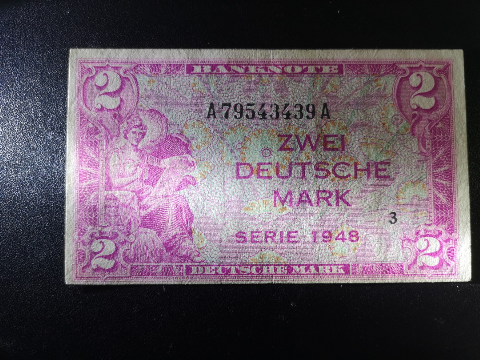 《外钞收藏家》第二百一十六期 1948年德国2马克 近全新