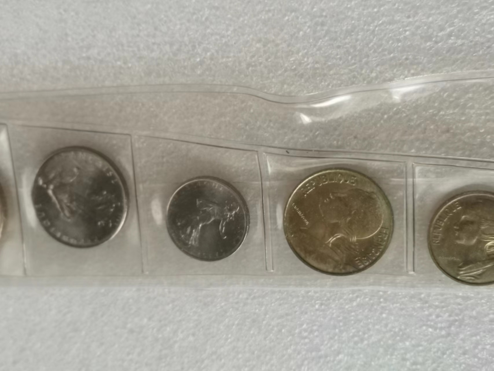 瓶子🏺第63期拍卖会 法国1965年7枚套2枚银币