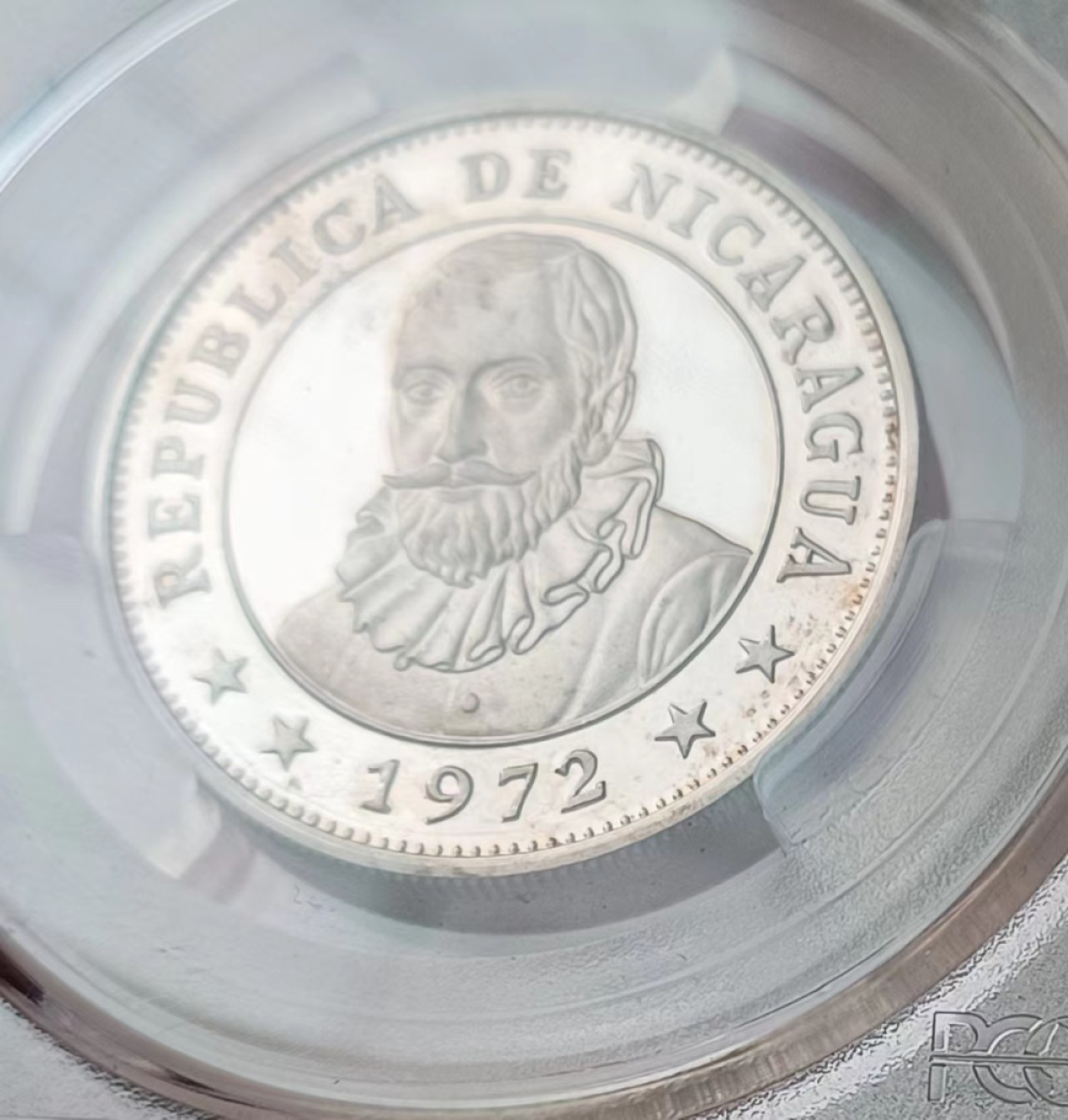 瓶子🏺第63期拍卖会 尼加拉瓜1972年1科尔多瓦精制币