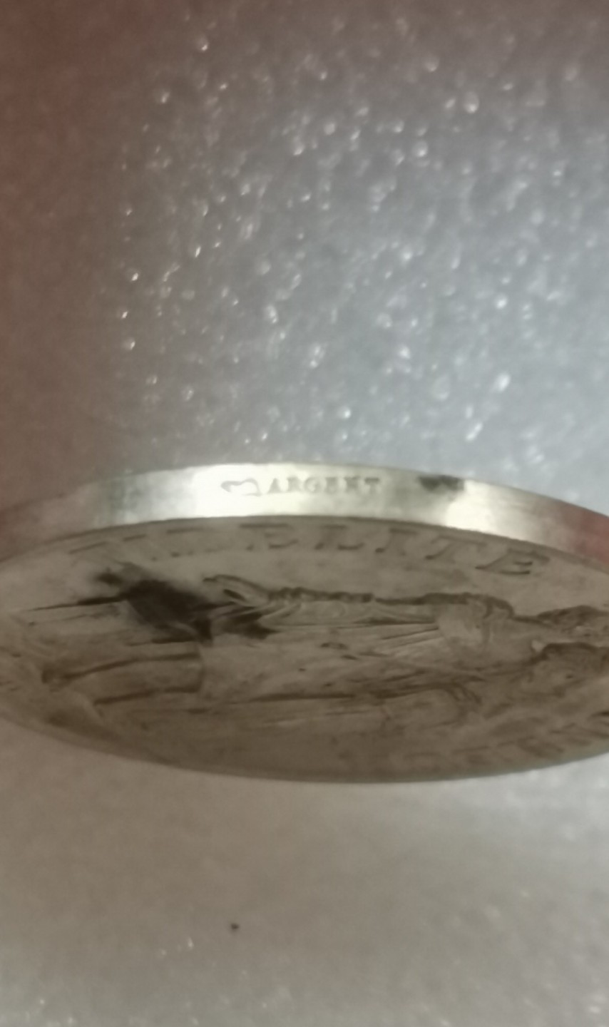 瓶子🏺第63期拍卖会 法国19世纪银质婚章（未使用）