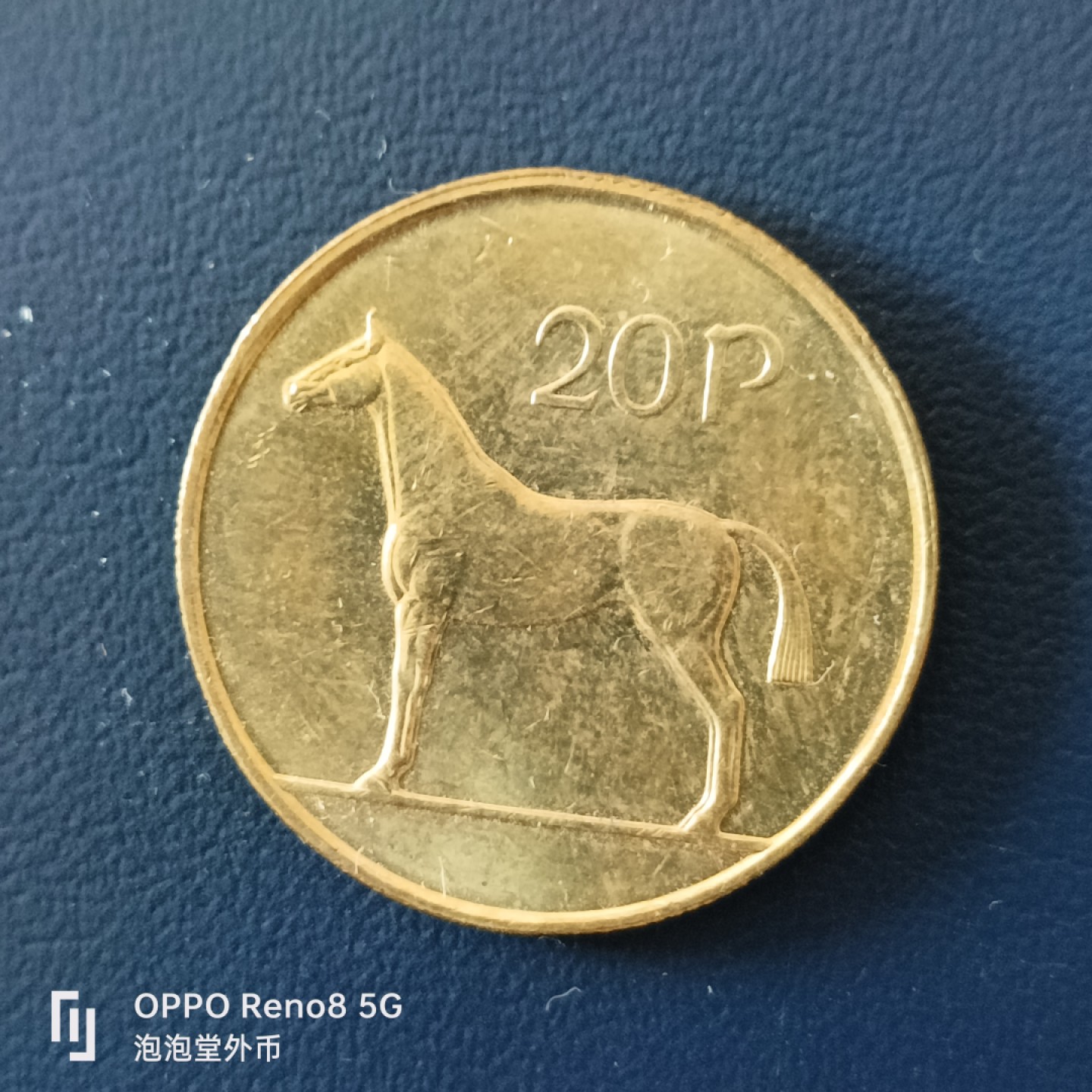 泡泡堂微拍第十五幕硬币，纸币，零佣金，零押金，满二十元包邮 超好品爱尔兰20p大马