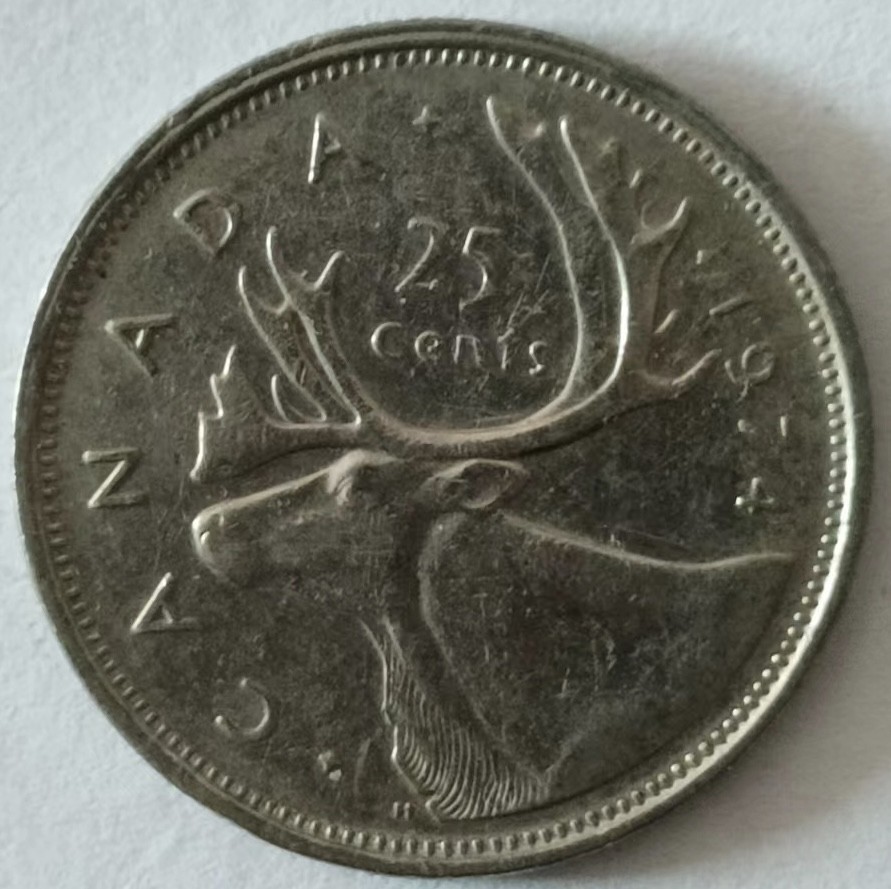 泡泡堂第148期  世界硬币专场（无押金，无佣金，捡漏，全场20包邮，偏远地区除外） 加拿大25分