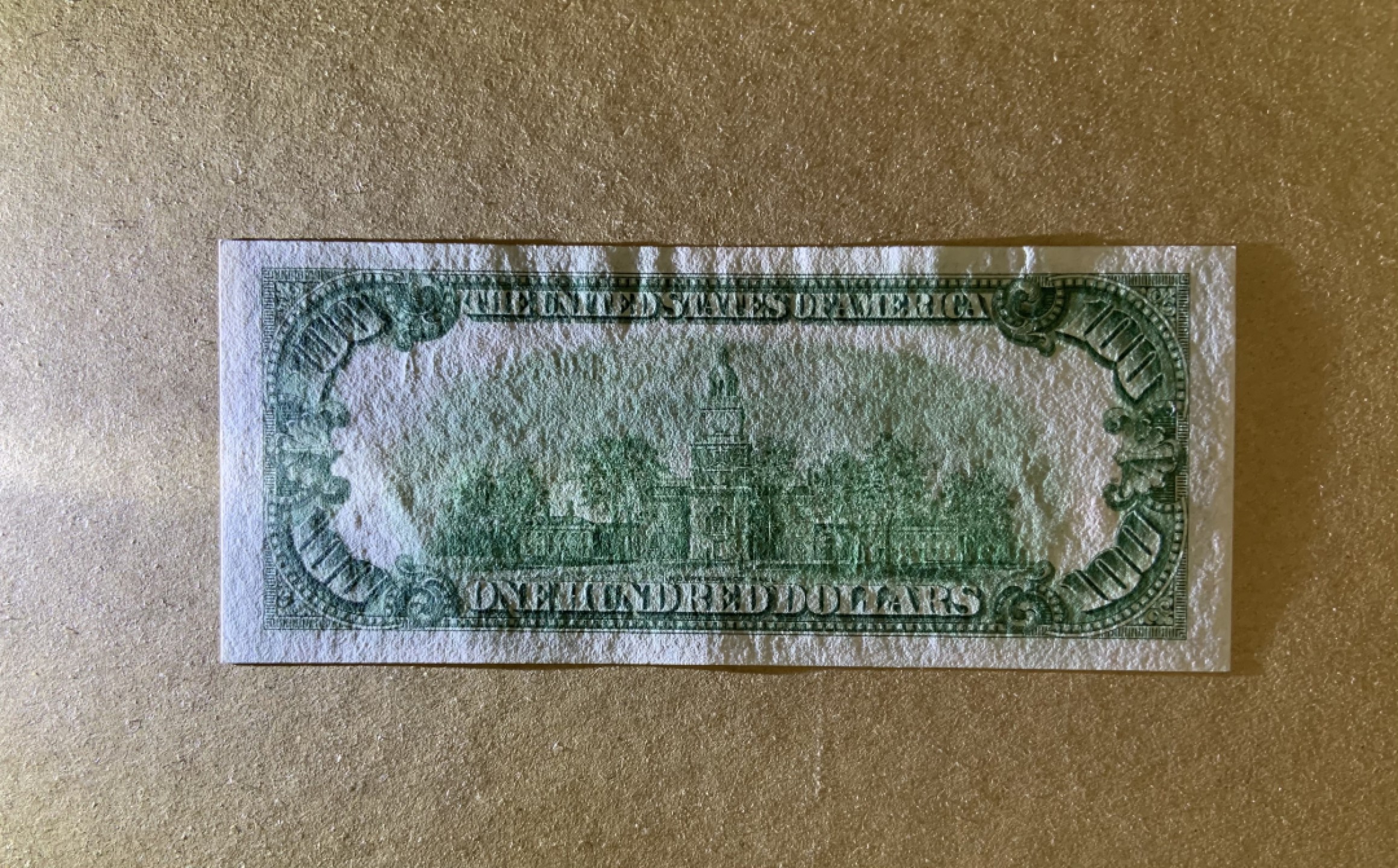 收藏联盟Quantum Auction 第202期拍卖 美国联邦储备券1934年100元 品相全新UNC 稀少绿库印