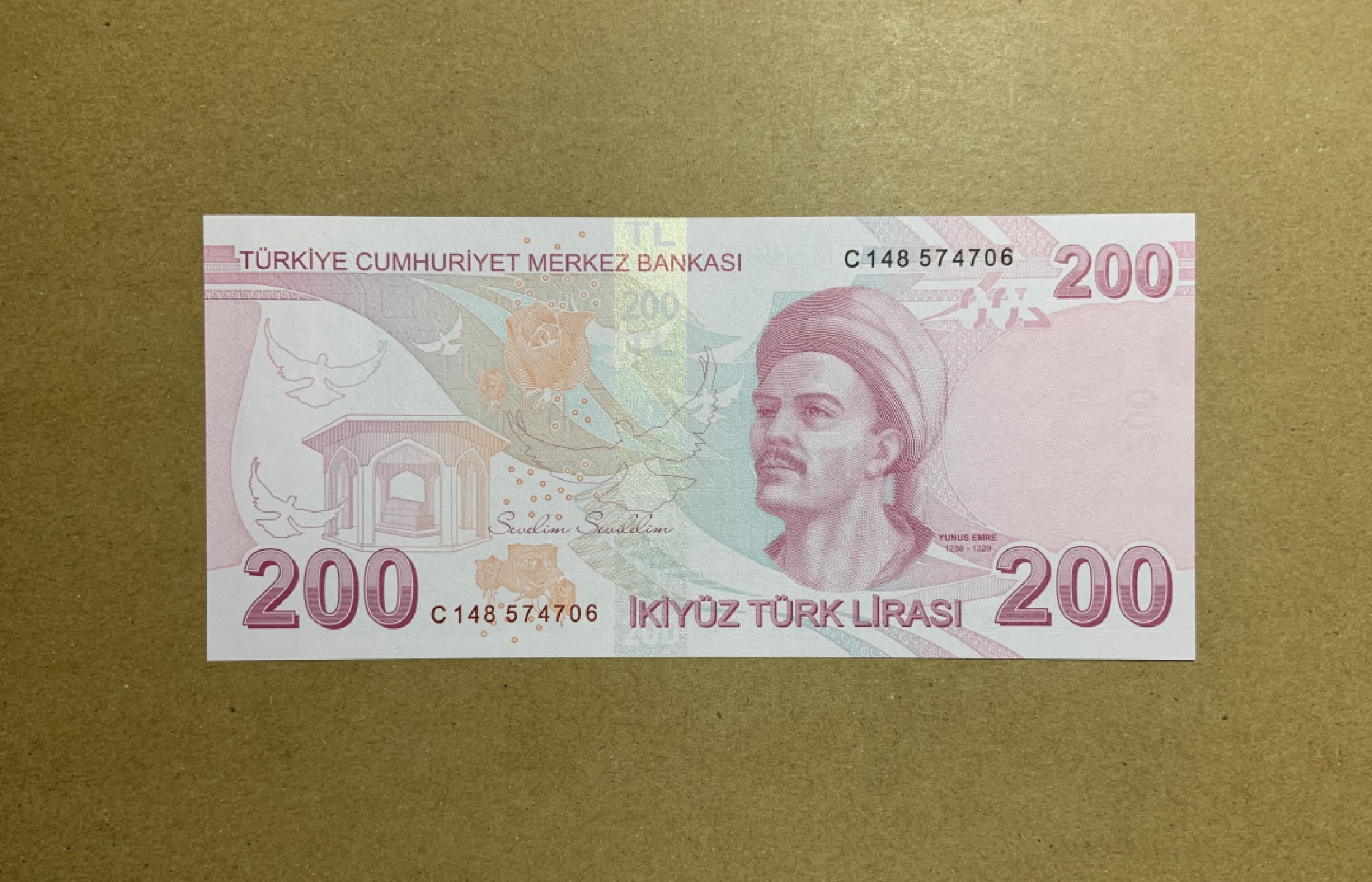 收藏联盟Quantum Auction 第204期拍卖 土耳其2009年200里拉 品相全新UNC 