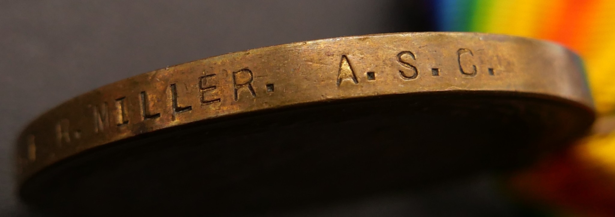 勋章奖章交易所10月29日群拍 英国一战胜利奖章（授予ASC米勒）