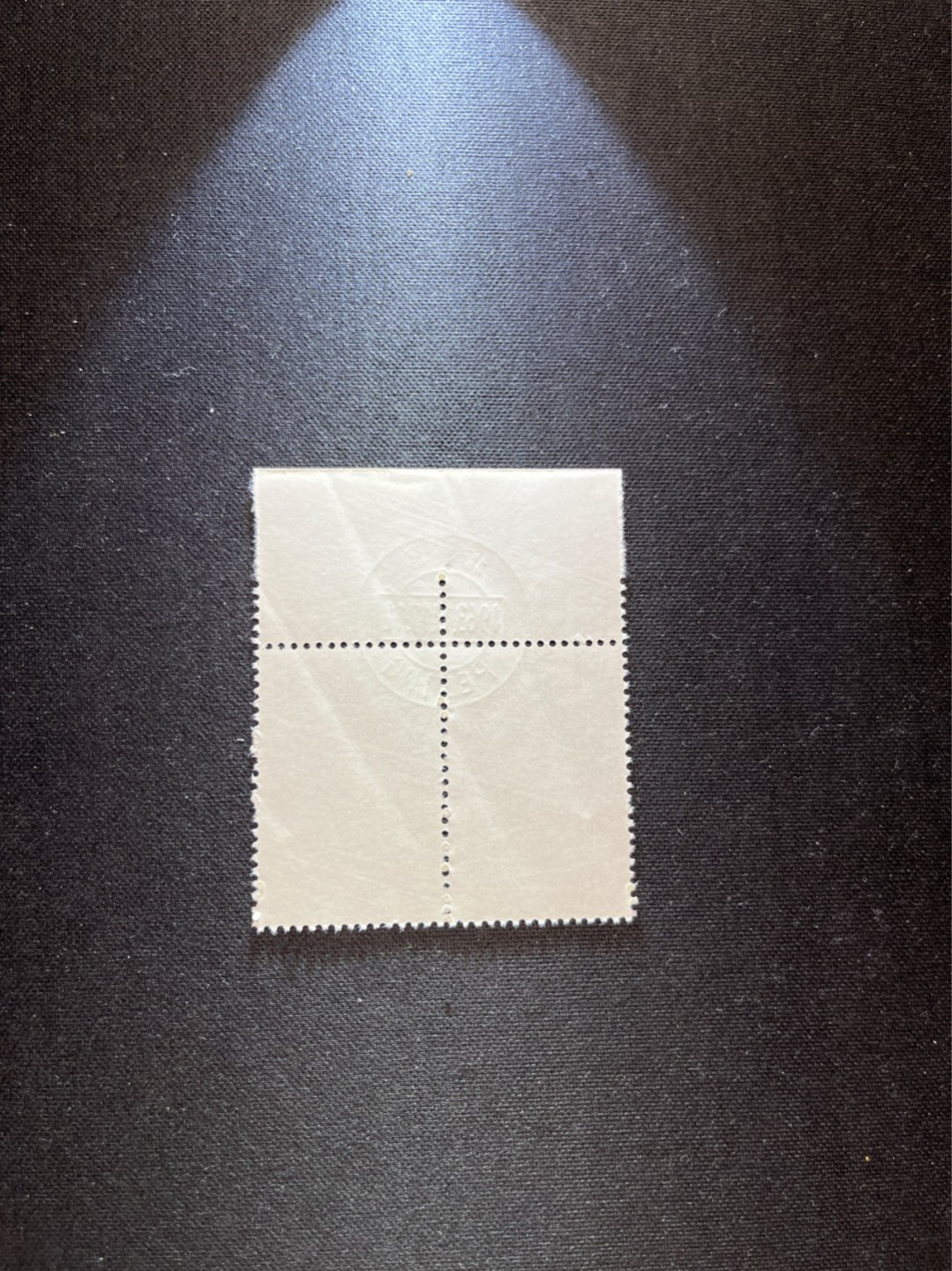 洪涛臻品 精选邮票限时拍卖第六十七期 特56蝴蝶盖销  20-10   2连，上厂名，中心大圆戳✦钢戳✦版撕票，原始压痕。面艳胶白，三俗稀缺货，六珍之一，非常受欢迎的品种，新票价格高，盖销全品不要错过