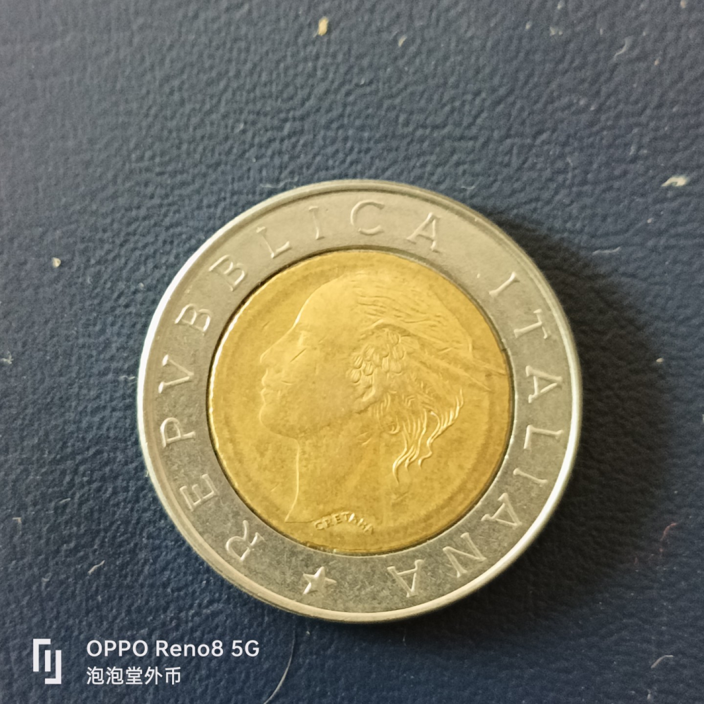 泡泡堂微拍第十五幕硬币，纸币，零佣金，零押金，满二十元包邮 意大利500里拉纪念币