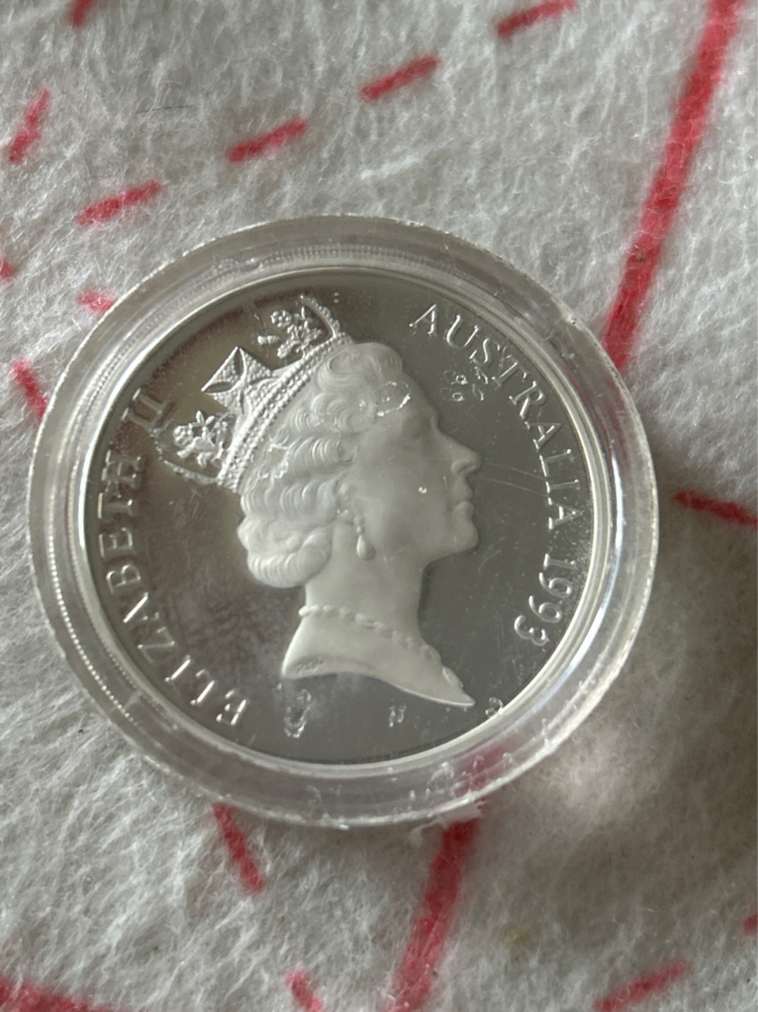 收藏联盟Quantum Auction 第203期拍卖 硬币场 1993年澳大利亚 土著纪念银币5元 精制币