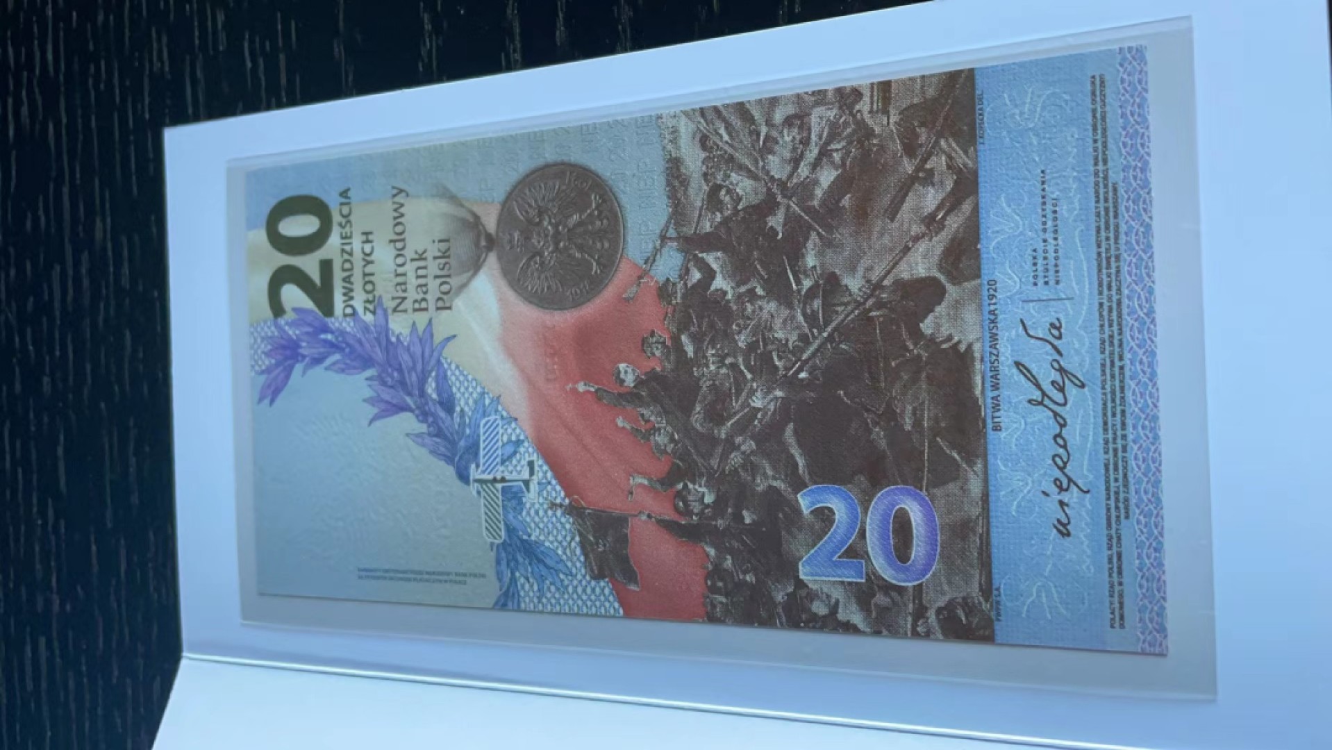 【Blue Auction】✨世界纸币精拍第243期——小双十一专场  【无47带册】波兰 2020年20扎罗提 全新UNC