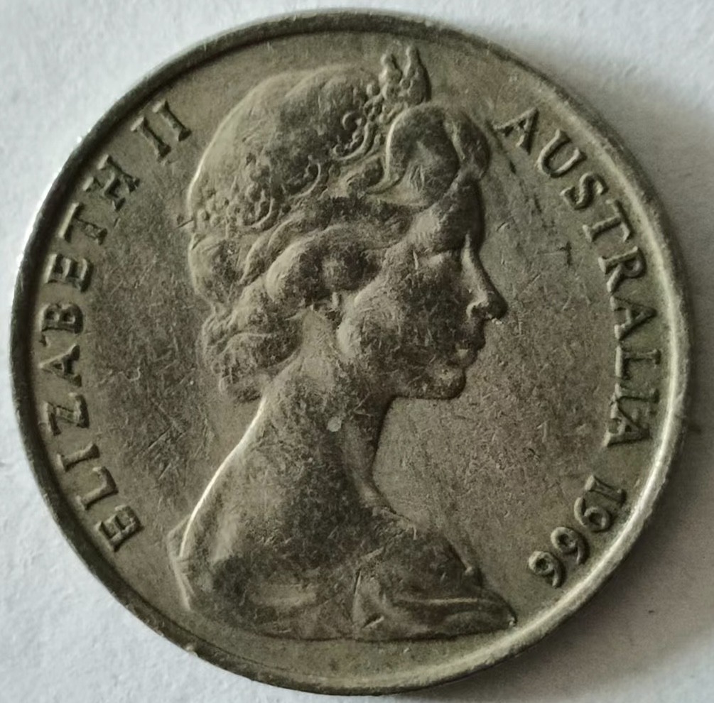 泡泡堂第149期  世界硬币专场（无押金，无佣金，捡漏，全场20包邮，偏远地区除外） 澳洲1966年十分