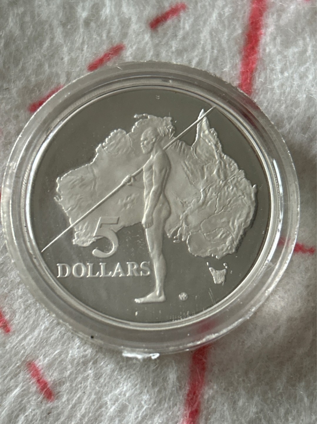 收藏联盟Quantum Auction 第203期拍卖 硬币场 1993年澳大利亚 土著纪念银币5元 精制币