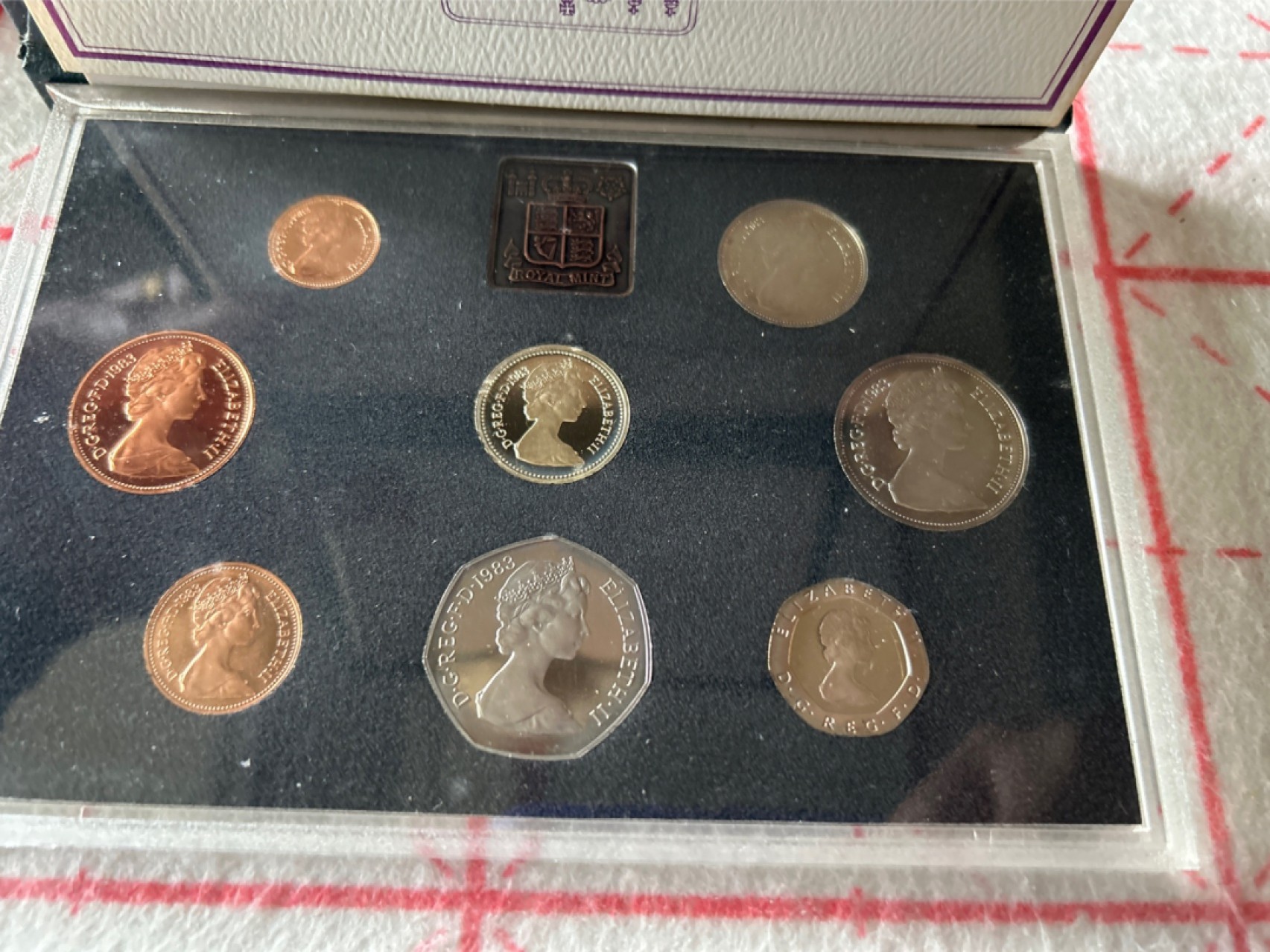 收藏联盟Quantum Auction 第203期拍卖 硬币场 1983年英国精制硬币套装