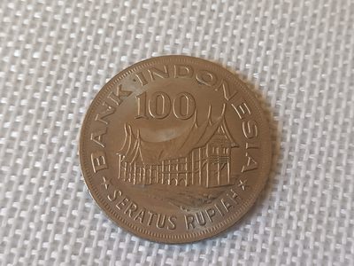 钱币专场 - 印度尼西亚1978年100盾