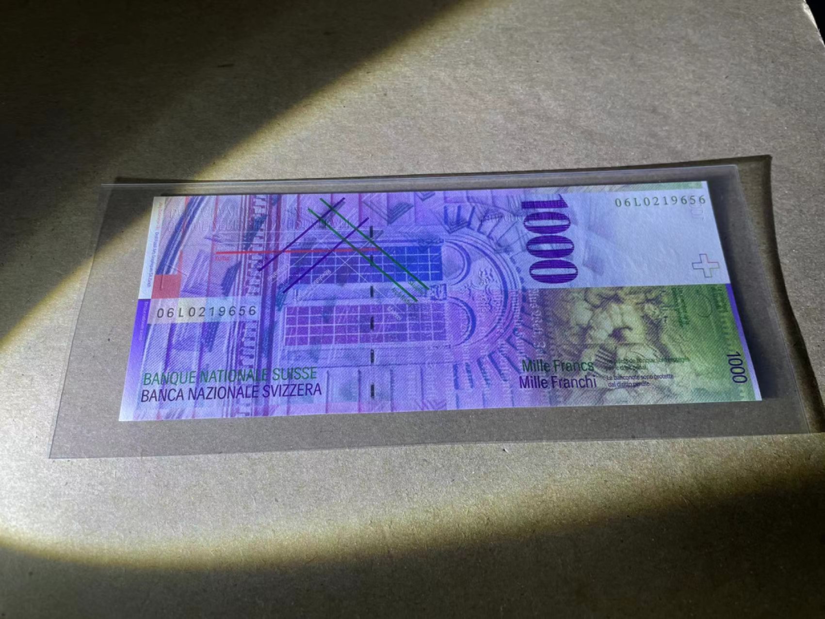 【Blue Auction】✨世界纸币精拍第243期——小双十一专场  【无47】瑞士 人像版 2006年1000法郎 全新UNC 最高值 精美