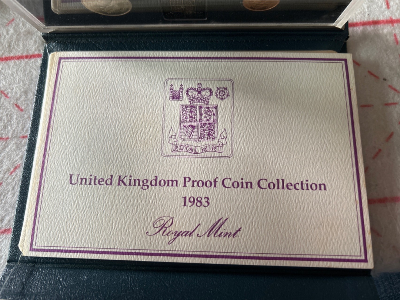 收藏联盟Quantum Auction 第203期拍卖 硬币场 1983年英国精制硬币套装