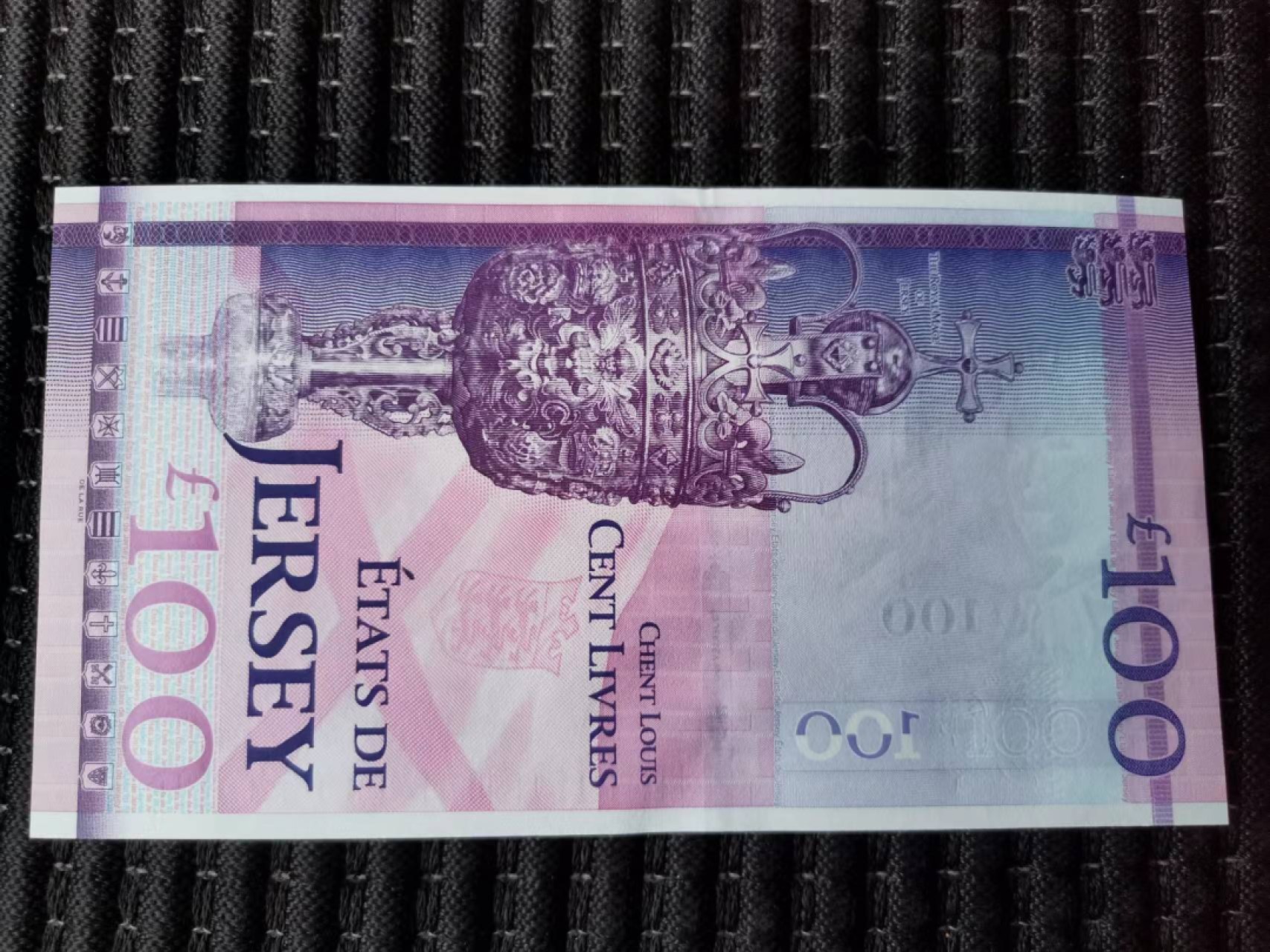 【Blue Auction】✨世界纸币精拍第243期——小双十一专场  【无47】泽西 2012年100镑 纪念钞 女王 精美 全新UNC