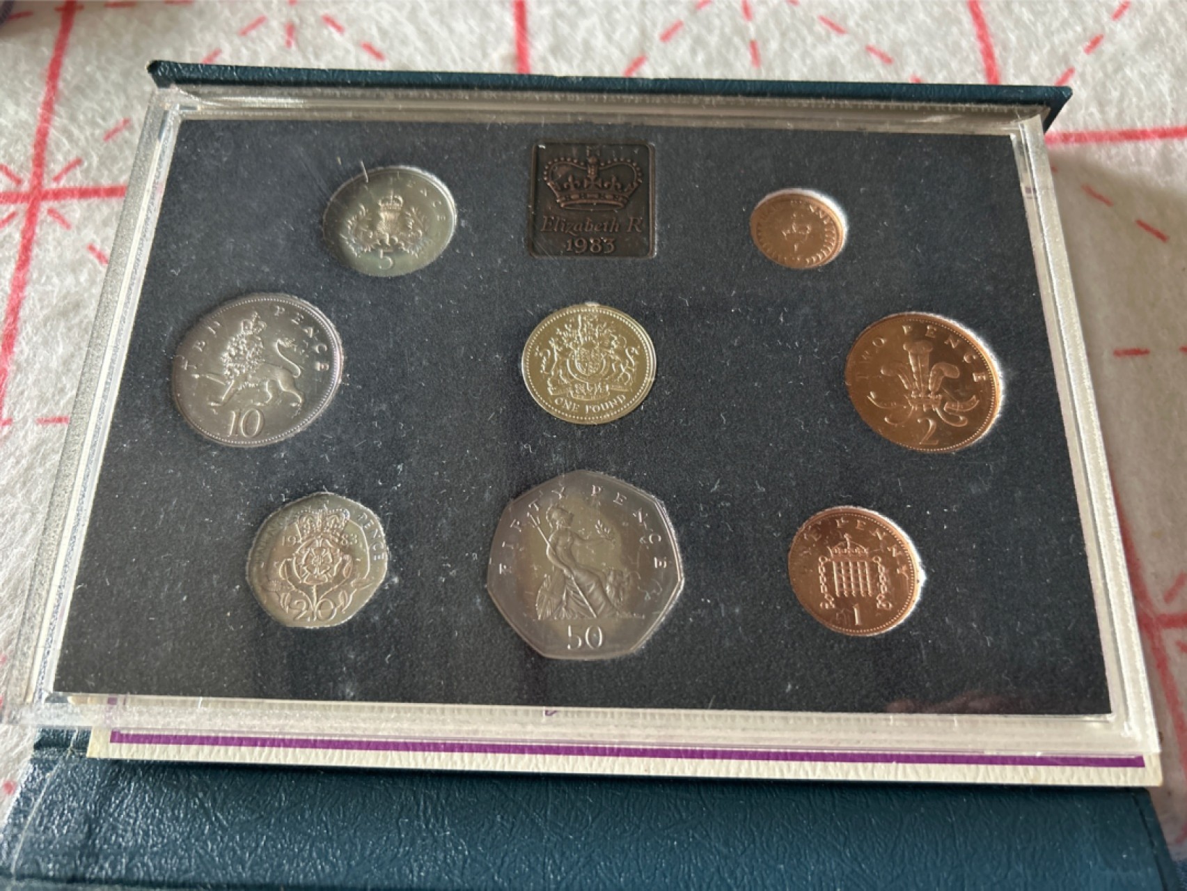 收藏联盟Quantum Auction 第203期拍卖 硬币场 1983年英国精制硬币套装